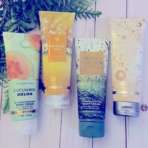 BATH& BODY WORKS ASSORTED 24hrs moisturizing body creams